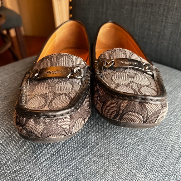 Coach Olive Signature C Jacquard Loafers - Picture 2 of 4